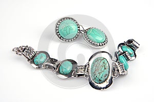 Turquoise jewelery