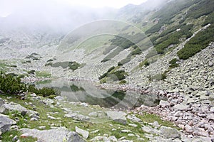 Turquoise lake