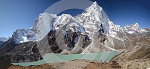 Turquoise Lake in the Everest photo