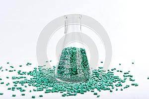 Turquoise masterbatch granule