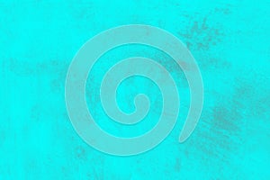 turquoise painted wall texture background for creative project