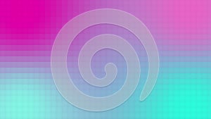 Turquoise and pink gradient motion background loop. Moving colorful blurred animation. Soft color transitions