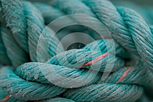 Turquoise rope