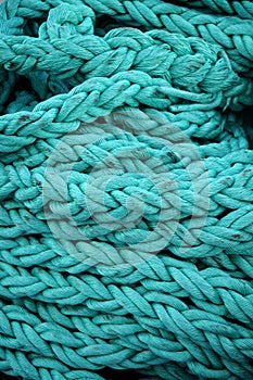 Turquoise rope