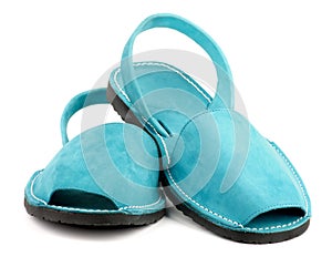 Turquoise Sandals