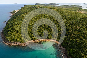 Turquoise sea,  tropical landscape