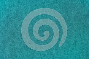 Turquoise smooth fabric cloth texture for background and design art work