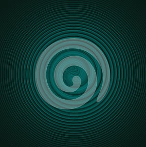 Turquoise spiral photo
