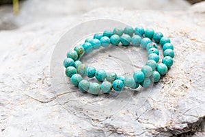 The Turquoise stone bracelet