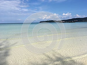 Turquoise water Koh Rong Samloem Cambodia