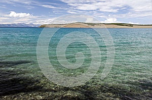 Turquoise Waters of Khovsgol Lake photo