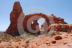 Turret Arch at Arches National Park