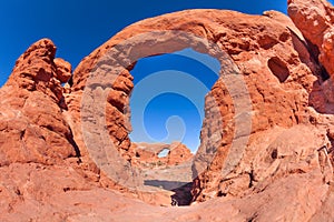 Turret Arch, Arches National Park in USA