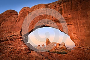 Turret Arch Through North Window