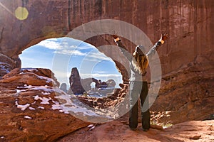 Turret Arch thru North Window