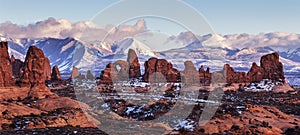 Turret Arch, Utah photo