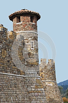 Turret at Castello di Amarosa