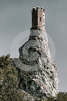 Věžička na hradě Děvín, Slovensko