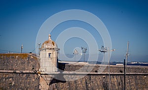 Turret fort in Lagos Portugal