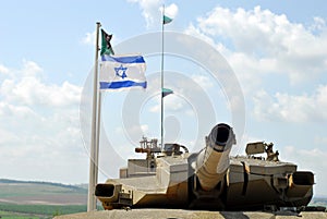 Turret of Israeli Merkava