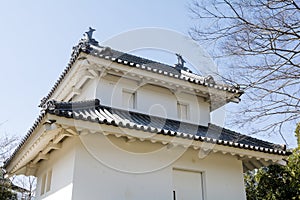 Turret of japanese castle