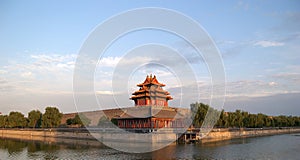 Turret, moat, Forbidden city