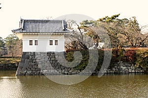 Turret of Odawara castle in Kanagawa