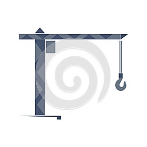 Turret slewing crane icon