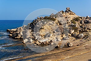 Turtle Beach Alagadi in the Mediterranean.