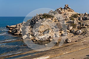 Turtle Beach Alagadi in the Mediterranean.