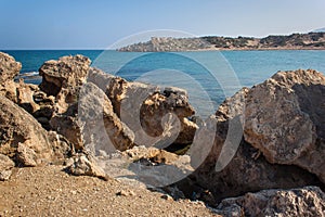Turtle Beach Alagadi in the Mediterranean.