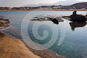 Turtle Beach Alagadi in the Mediterranean.