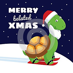 Turtle belated christmas
