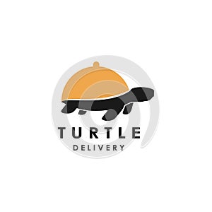 turtle delivery logo design