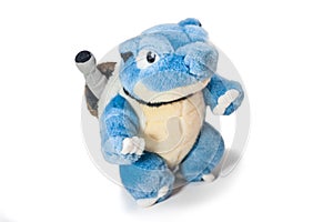 A turtle doll on background