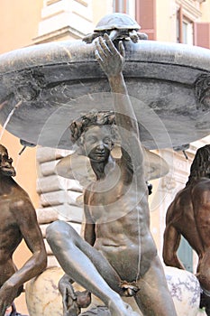 Turtle fountain in Rome