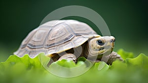 a turtle on the grass