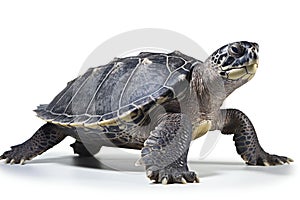 Turtle isolated on white background
