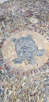 Turtle Rock Art Mosaic