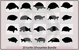 Turtle Vector Silhouettes,Sea turtle icon,Silhouettes turtle-vector,Silhouette of a sea turtle
