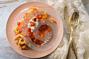 Tuscan Chicken Mac Cheese