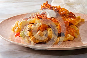 Tuscan Chicken Mac Cheese