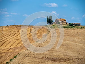 Tuscan countryside near Montaperti, Italy