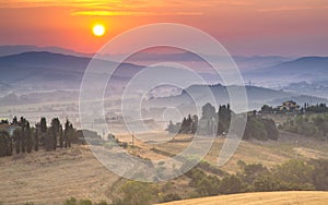 Tuscan Countryside Scenery