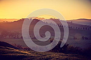 Tuscan curves near Siena