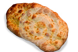 Tuscan focaccia bread called schiacciata