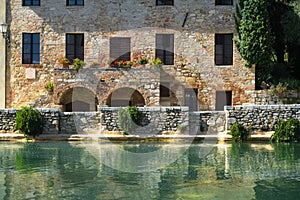 Tuscan Hot Spring Bath in Bagno Vignoni