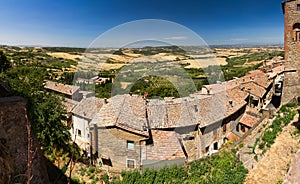 Tuscan houses panorama