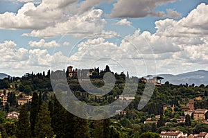 Tuscan landscape Florence, Italy