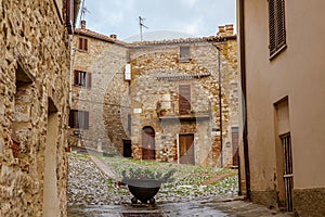 Tuscan Medieval Village Rocca d`Orcia  Tuscany Italy